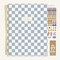 bloom daily planners 2026 Soft Cover Weekly & Monthly Planner, 8.5" x 11", Checkered